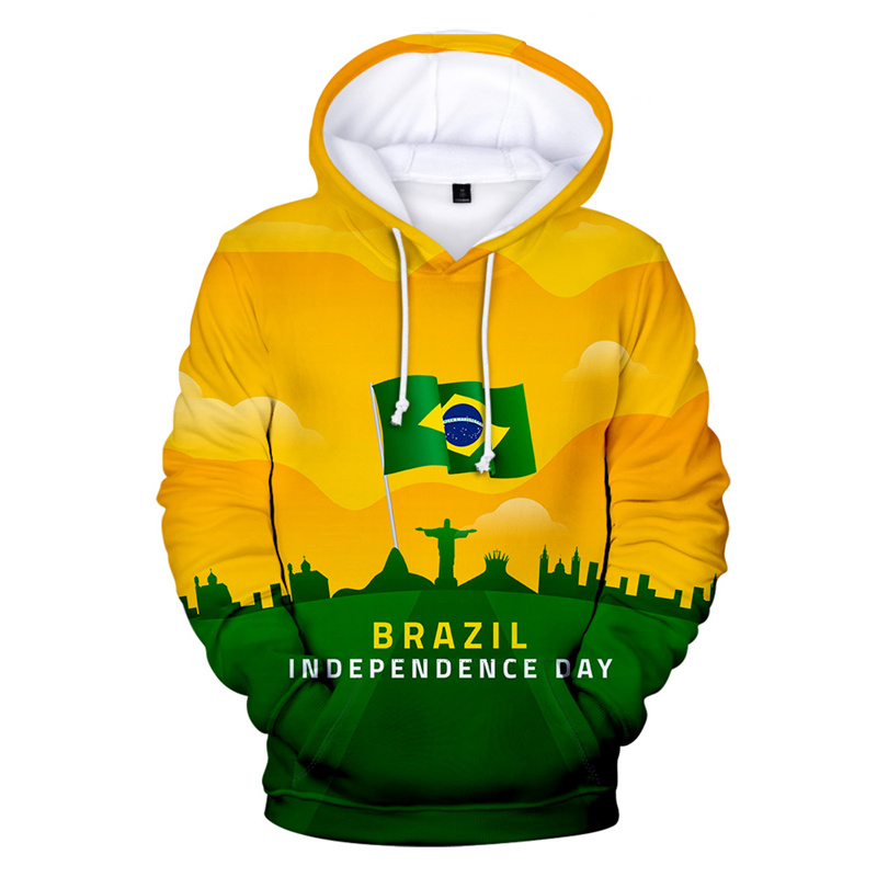 Street Fashion Brazil - Sudadera con capucha para hombre y