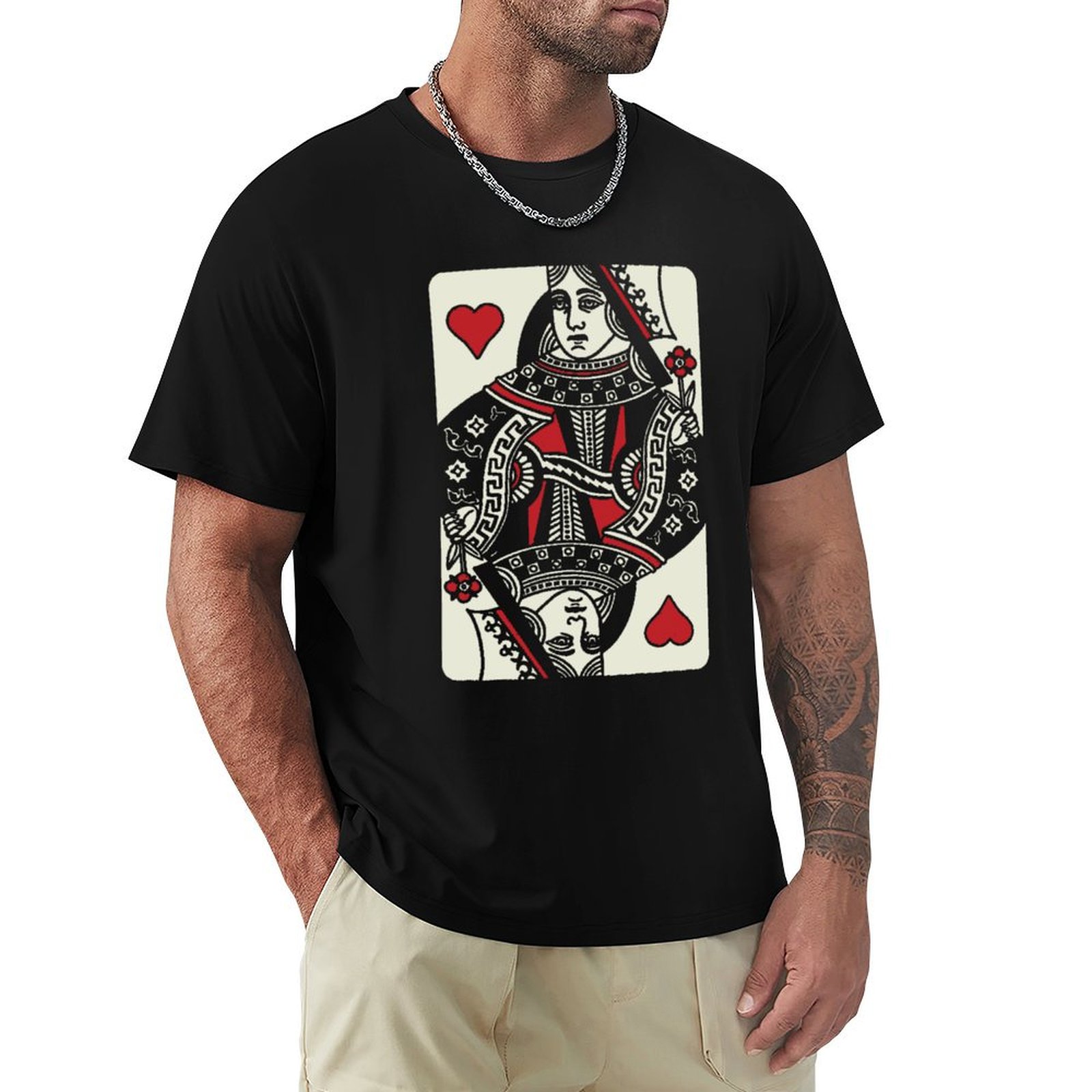 Queen Street Fashion - Camiseta Queen of Hearts, camiseta informal