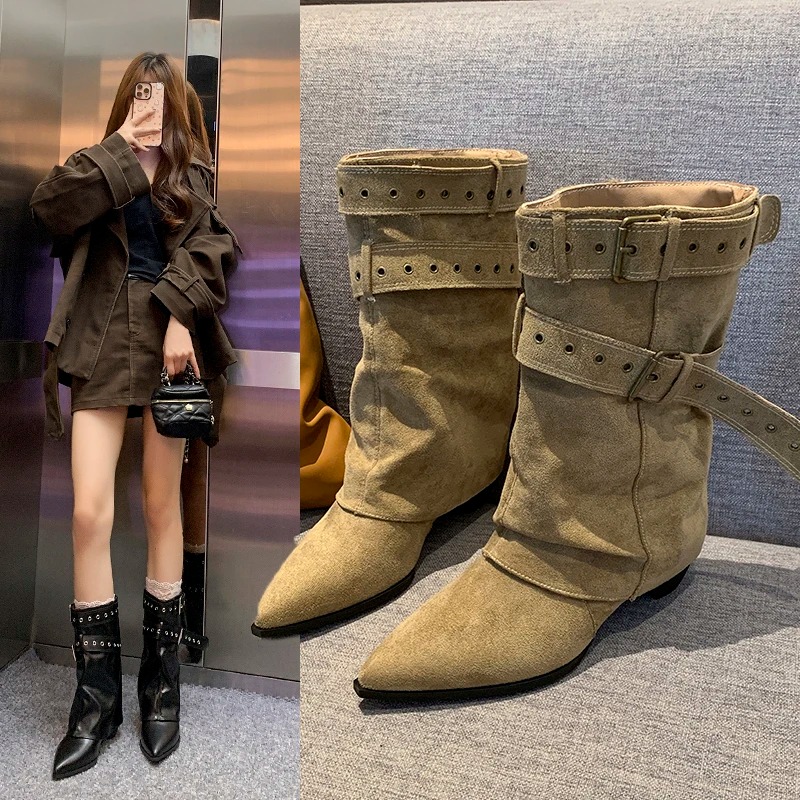 Street Fashion Winter 2025 - 2025 Botas de invierno con punta