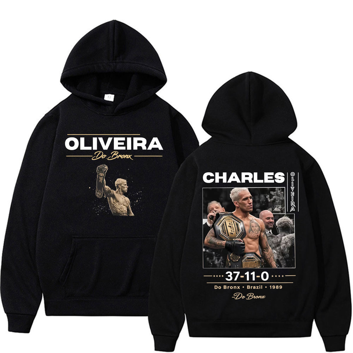 Street Fashion Brazil - Sudaderas con Estampado de Charles Oliveira