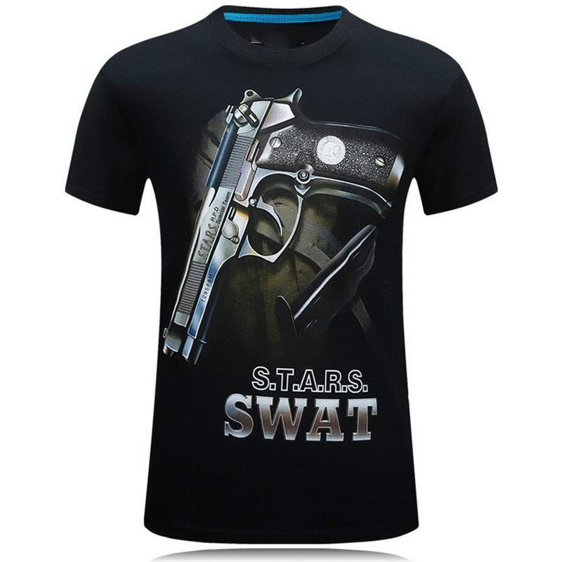 Street Fashion For Short Guys - Camiseta con estampado 3D de estilo