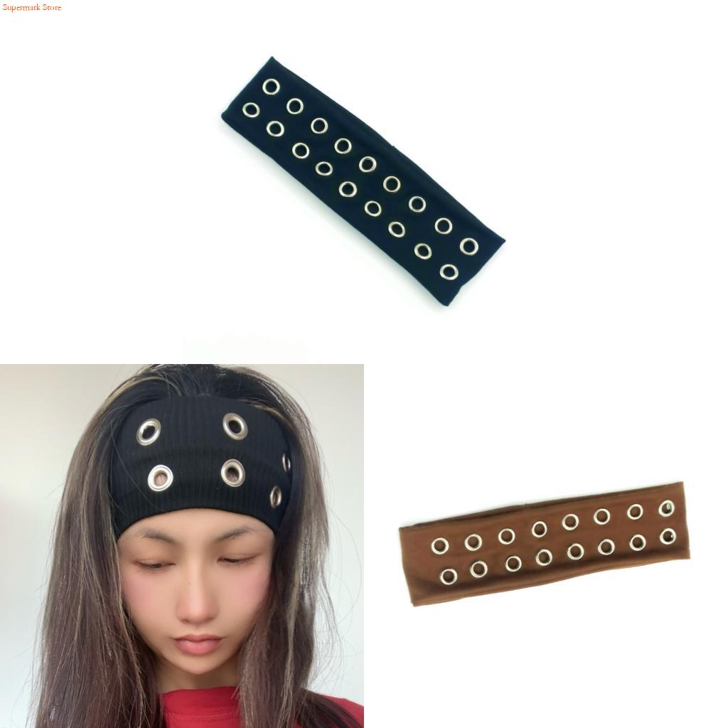 Street Fashion Reference - Q5WE diademas anchas elásticas, diadema con