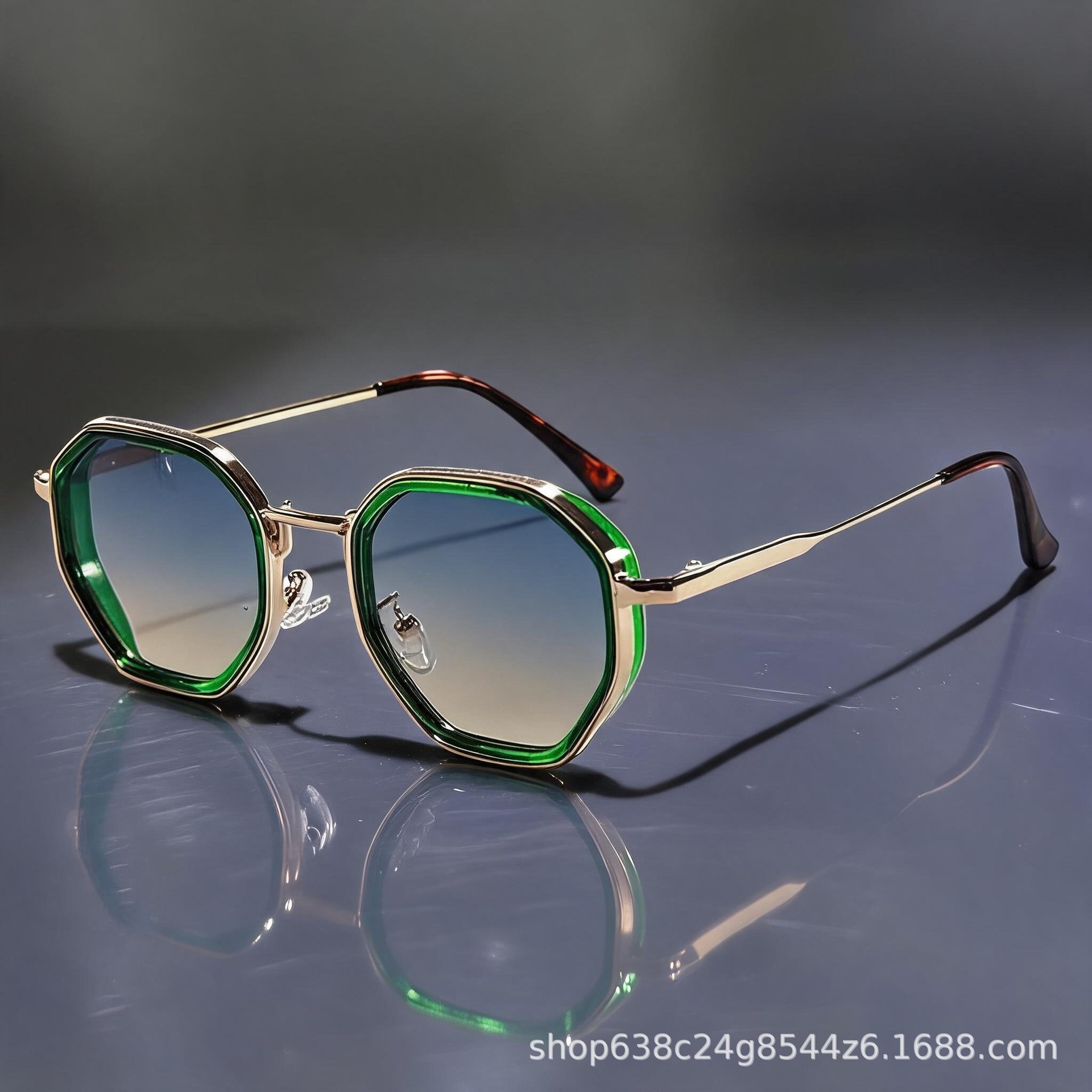 Gafas de Sol Retro de Metal co - Street Fashion Photographers reseña y precio