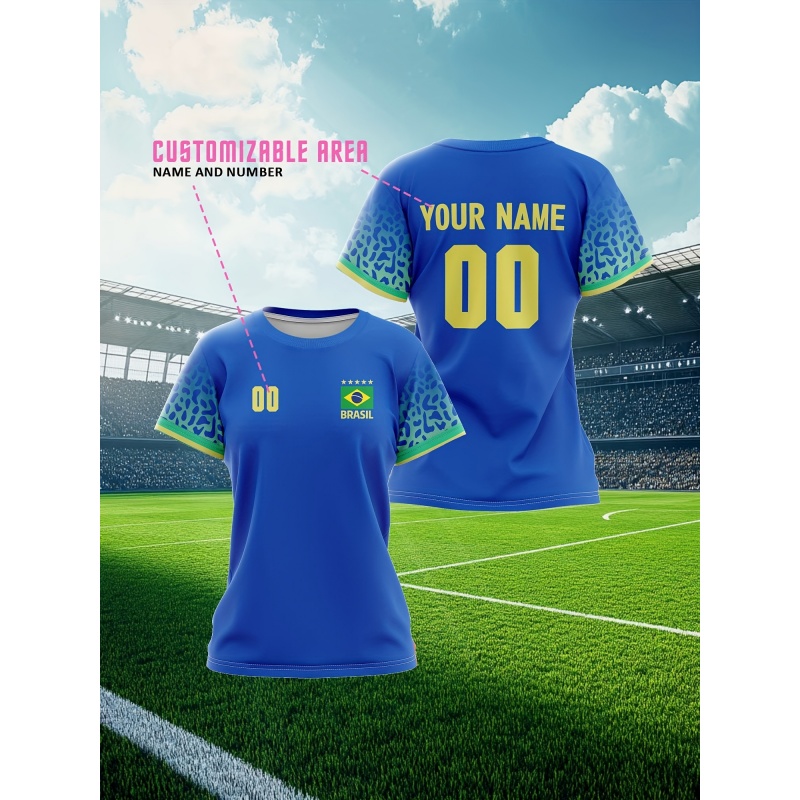 Camiseta Deportiva Brasileña I - Street Fashion Brazil reseña y precio