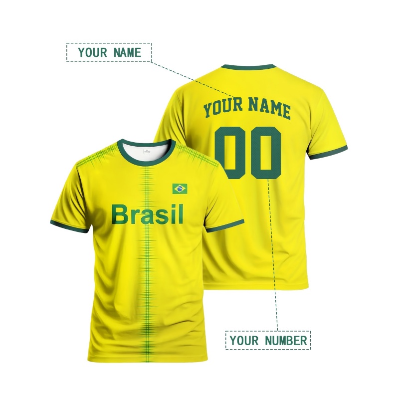 Camiseta Deportiva Brasileña I - Street Fashion Brazil reseña y precio