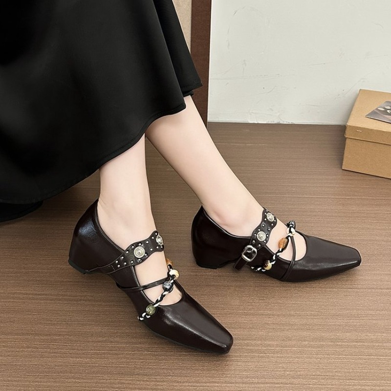 Nuevos Zapatos Retro Mary Jane - Street Fashion Shoes reseña y precio