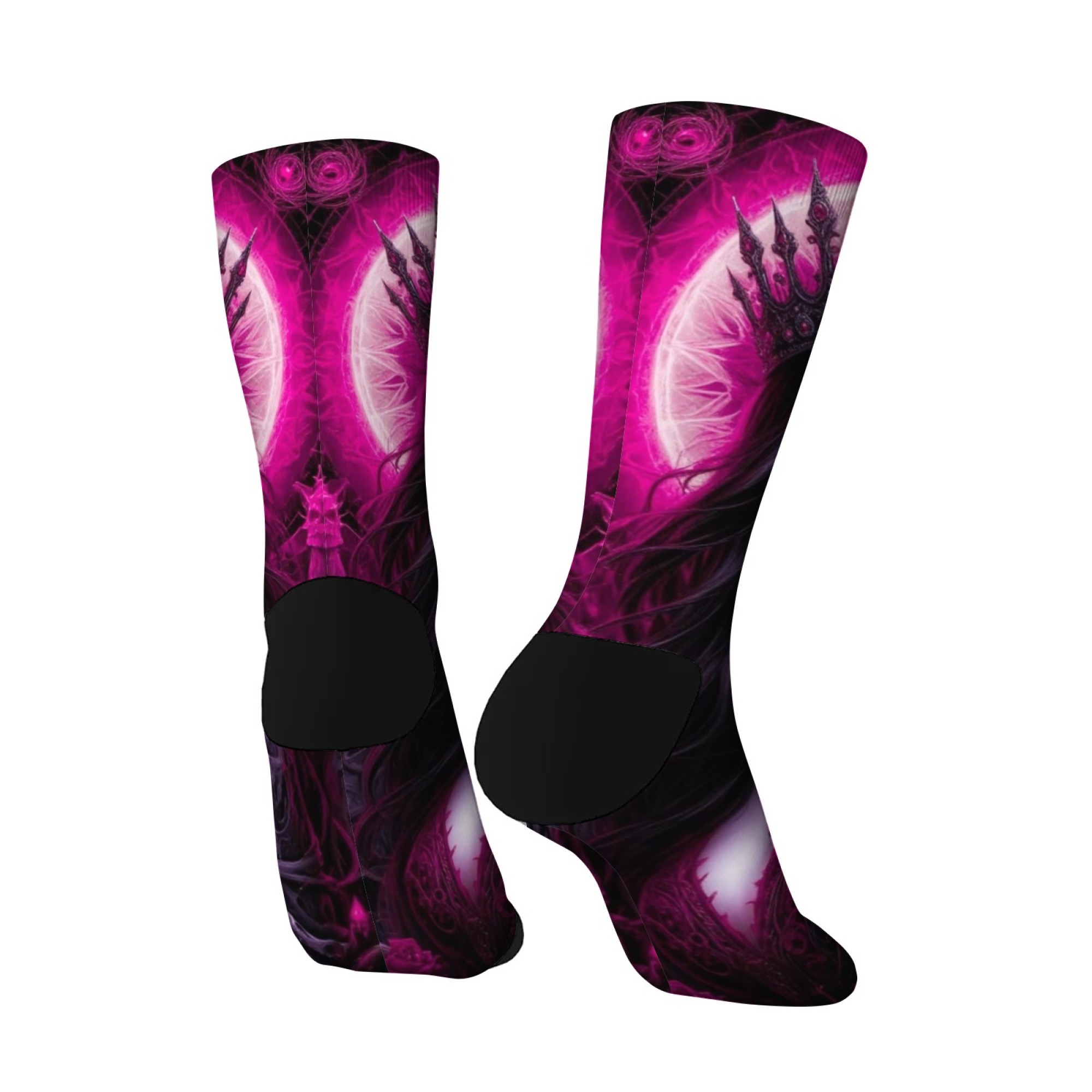 Calcetines de arte gótico oscu - Queen Street Fashion reseña y precio