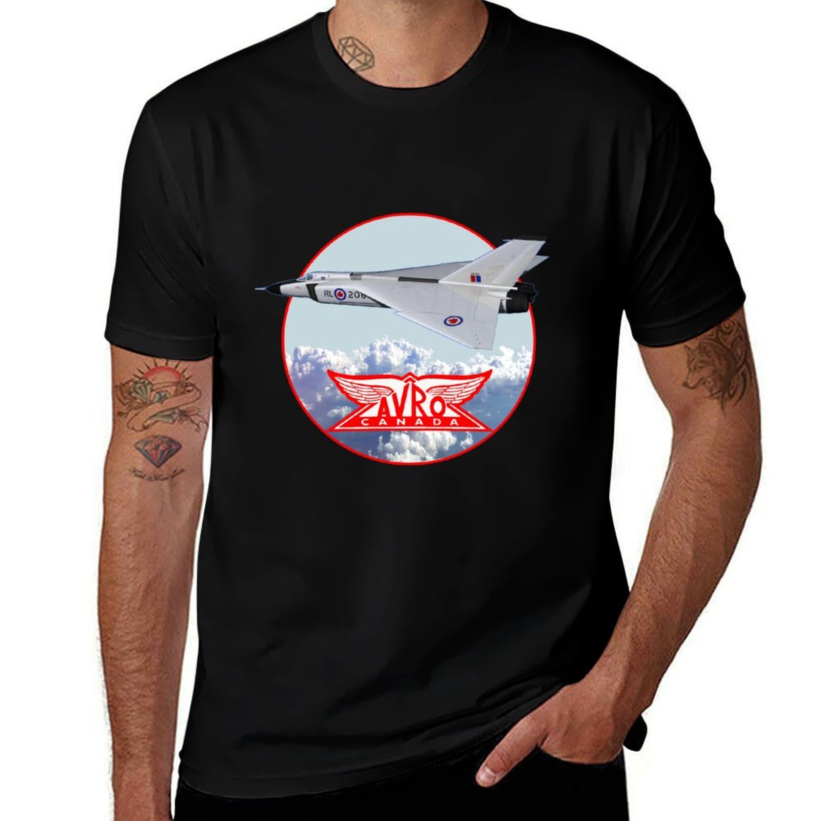 Camiseta Avro Arrow Avro Canad - Street Fashion Canada reseña y precio