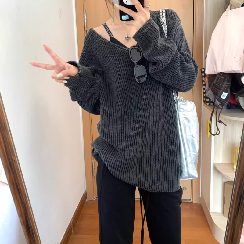 Suéter informal de manga larga - Street Fashion Winter 2025 reseña y precio