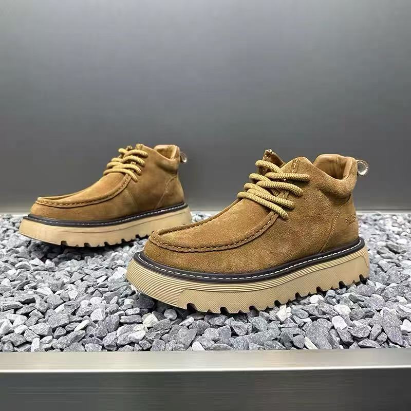 Botas de plataforma para hombr - Street Fashion Winter 2025 reseña y precio