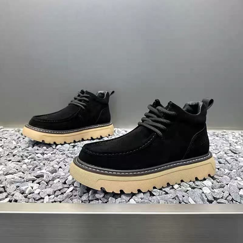 Botas de plataforma para hombr - Street Fashion Winter 2025 reseña y precio