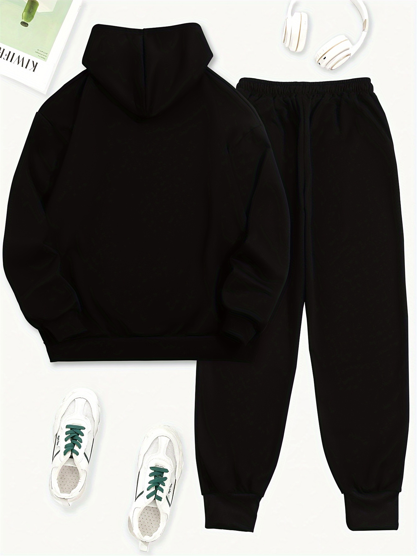 Sudadera con capucha y pantalo - Queen Street Fashion reseña y precio