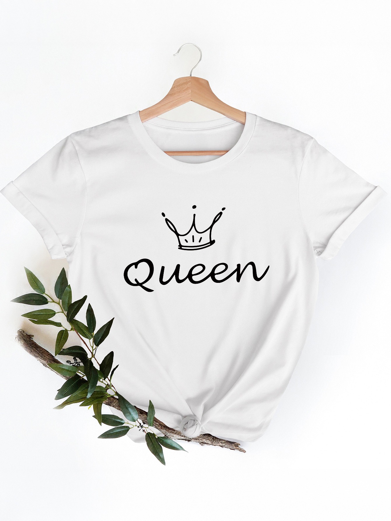 Camiseta Blanca para Mujer con - Queen Street Fashion reseña y precio
