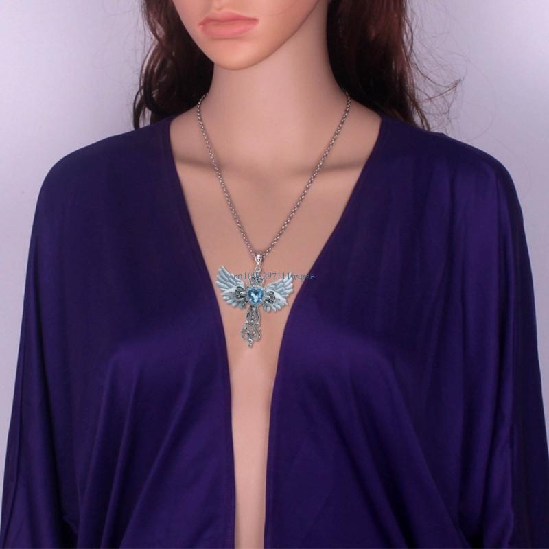 Collar en forma cruz Cadena cl - Street Fashion Reference reseña y precio