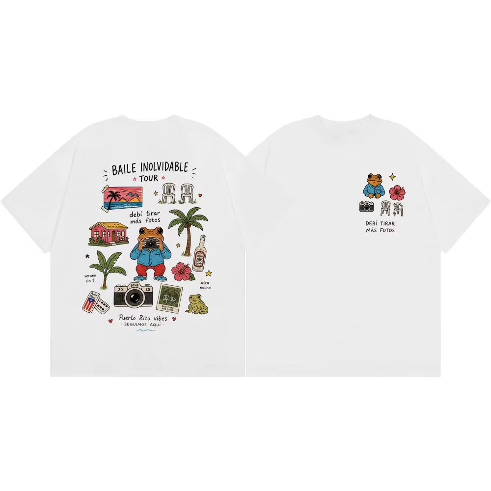 Camiseta Unisex 2026 del Álbum - Foto Street Fashion reseña y precio