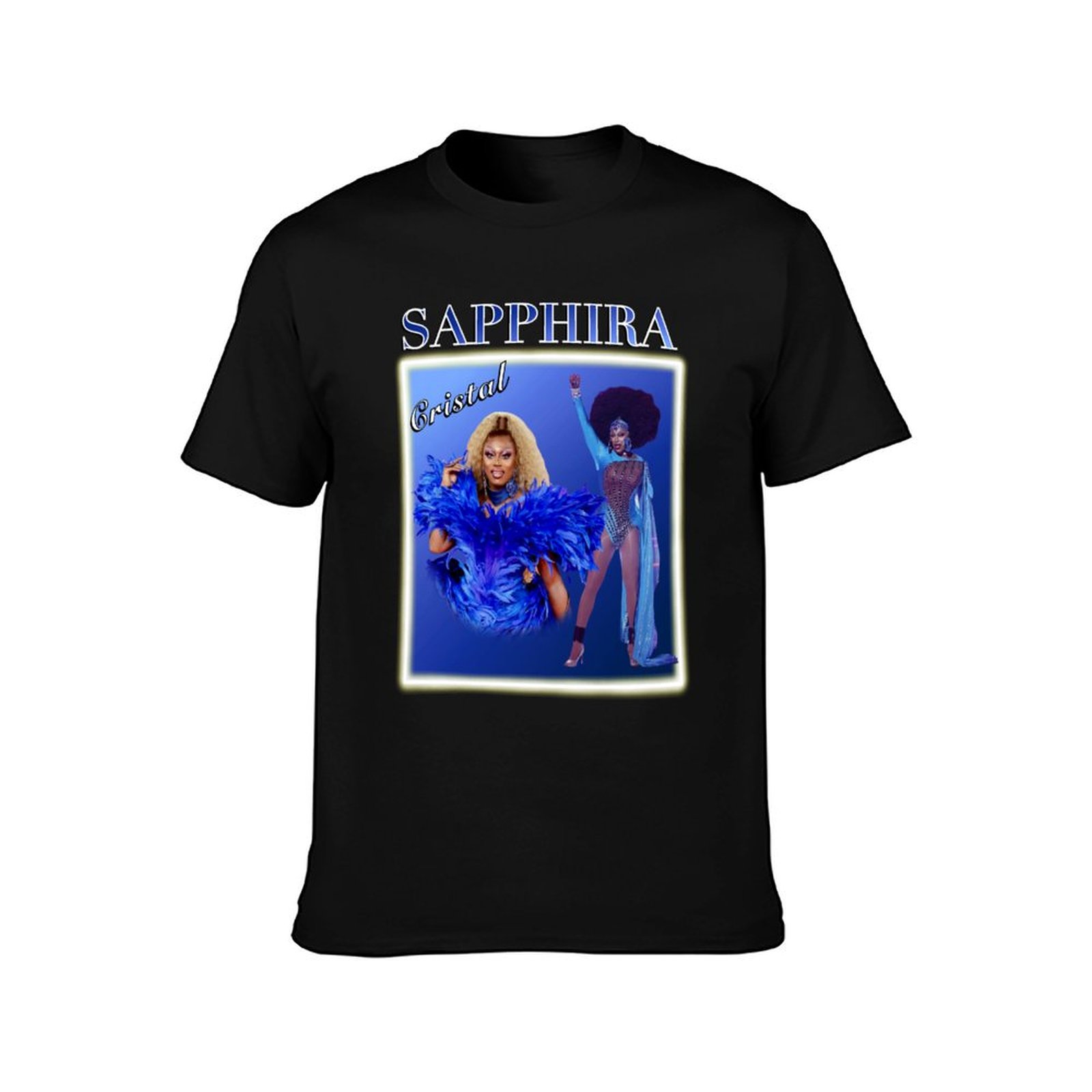 Camiseta Sapphira Cristal Drag - Queen Street Fashion reseña y precio