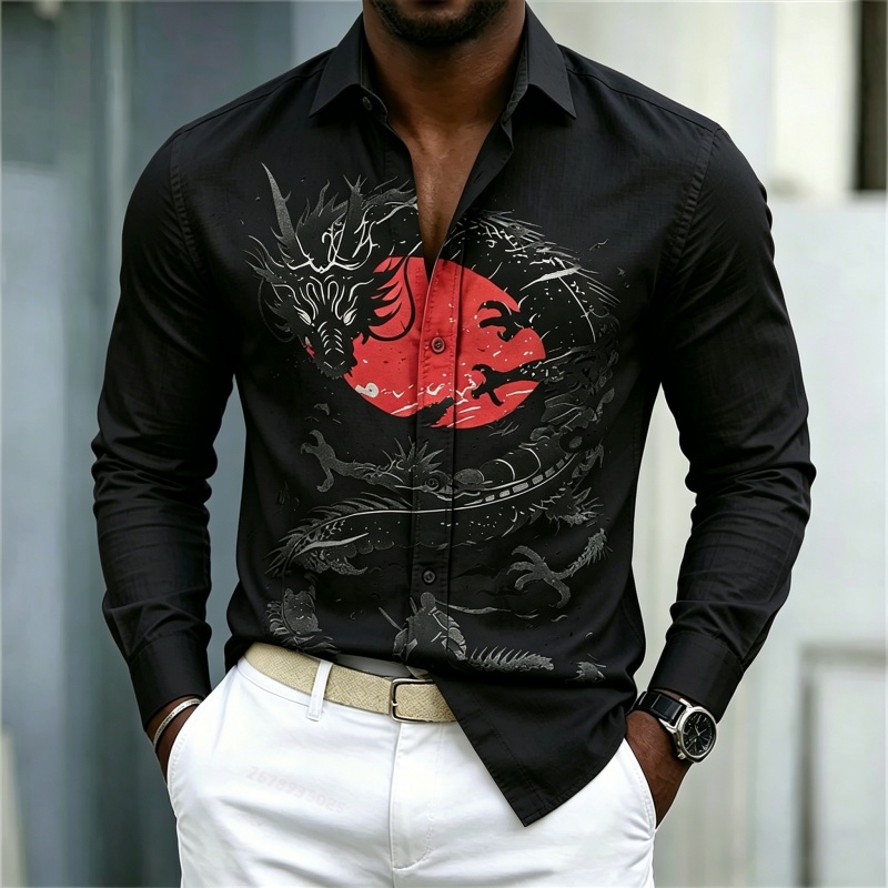 Camisa de Hombre 2026, Blanca, - Street Fashion Style reseña y precio
