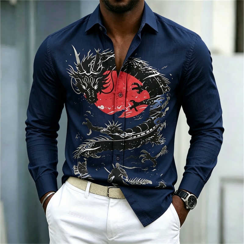 Camisa de Hombre 2026, Blanca, - Street Fashion Style reseña y precio