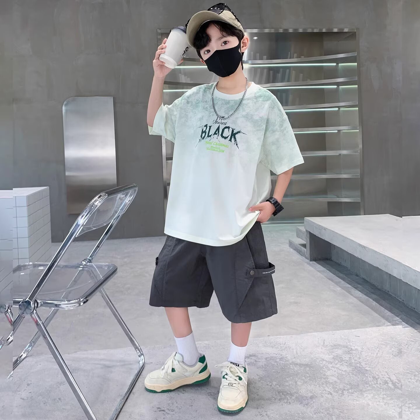 Nuevo traje de verano para niñ - Street Fashion Japan 2025 reseña y precio