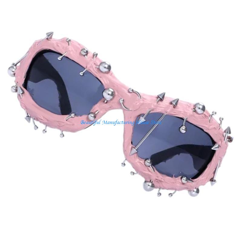 E56A Gafas con montura remache - Street Fashion Reference reseña y precio