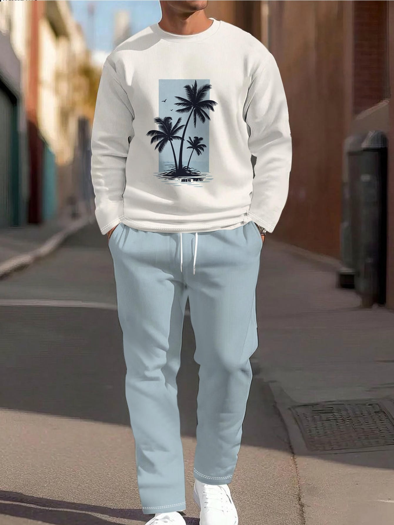 Conjunto de Pantalones Largos  - Street Fashion Style reseña y precio