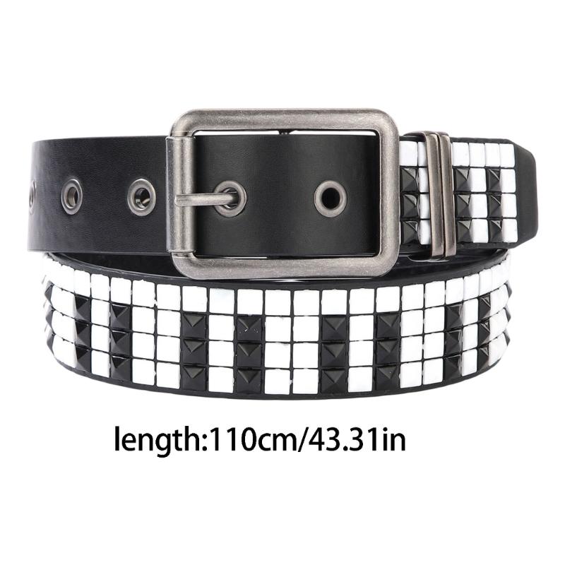 Cinturón ligero PU 31BB con ci - Street Fashion Reference reseña y precio