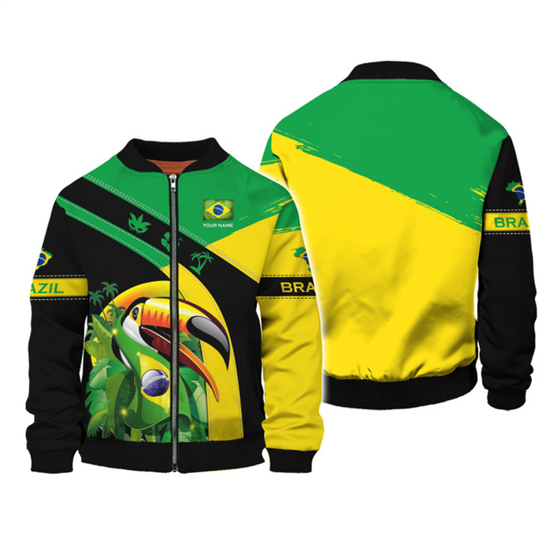 Chaqueta con estampado 3D de e - Street Fashion Brazil reseña y precio